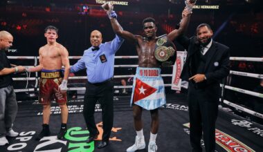 Image: Jahi Tucker withdraws from Yoenli Hernández fight talks, shifts path