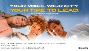 City of Brampton invites young residents to shape the future through new Brampton Youth Cabinet