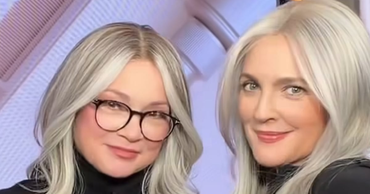 Drew Barrymore Goes Full Gray in Dramatic Hair Reveal