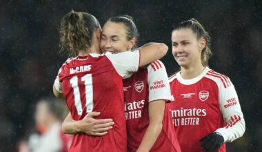 Foord's extra-time goal gives Arsenal win over Corinthians in the first Women's Champions Cup