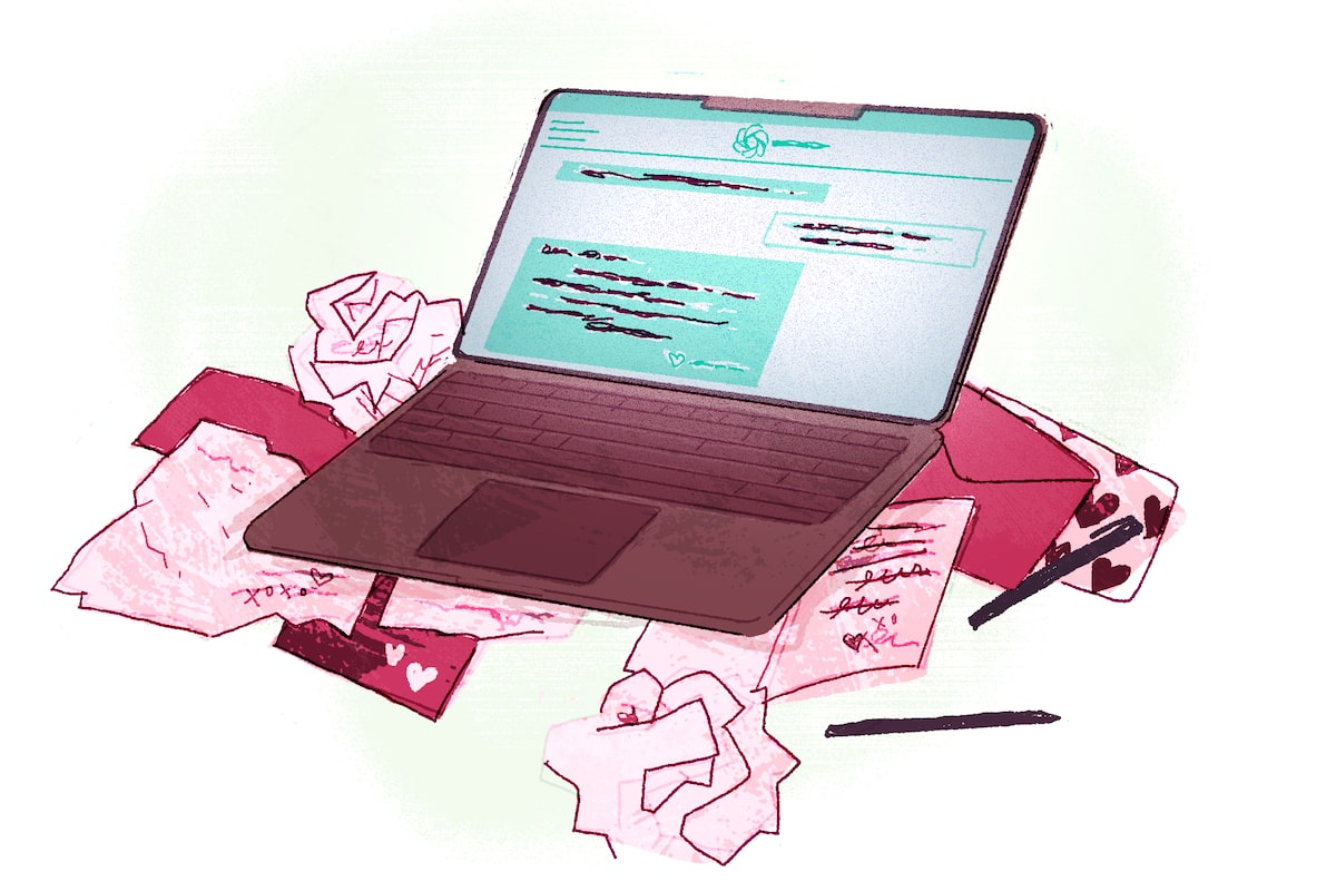 My wife embraces AI, while I fear its spread. This Valentine’s Day I’m trying it her way