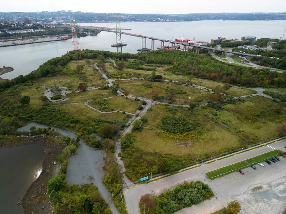 Although the former military housing was demolished in 2017, the area has sat largely empty except for the existing Shannon Park Elementary.