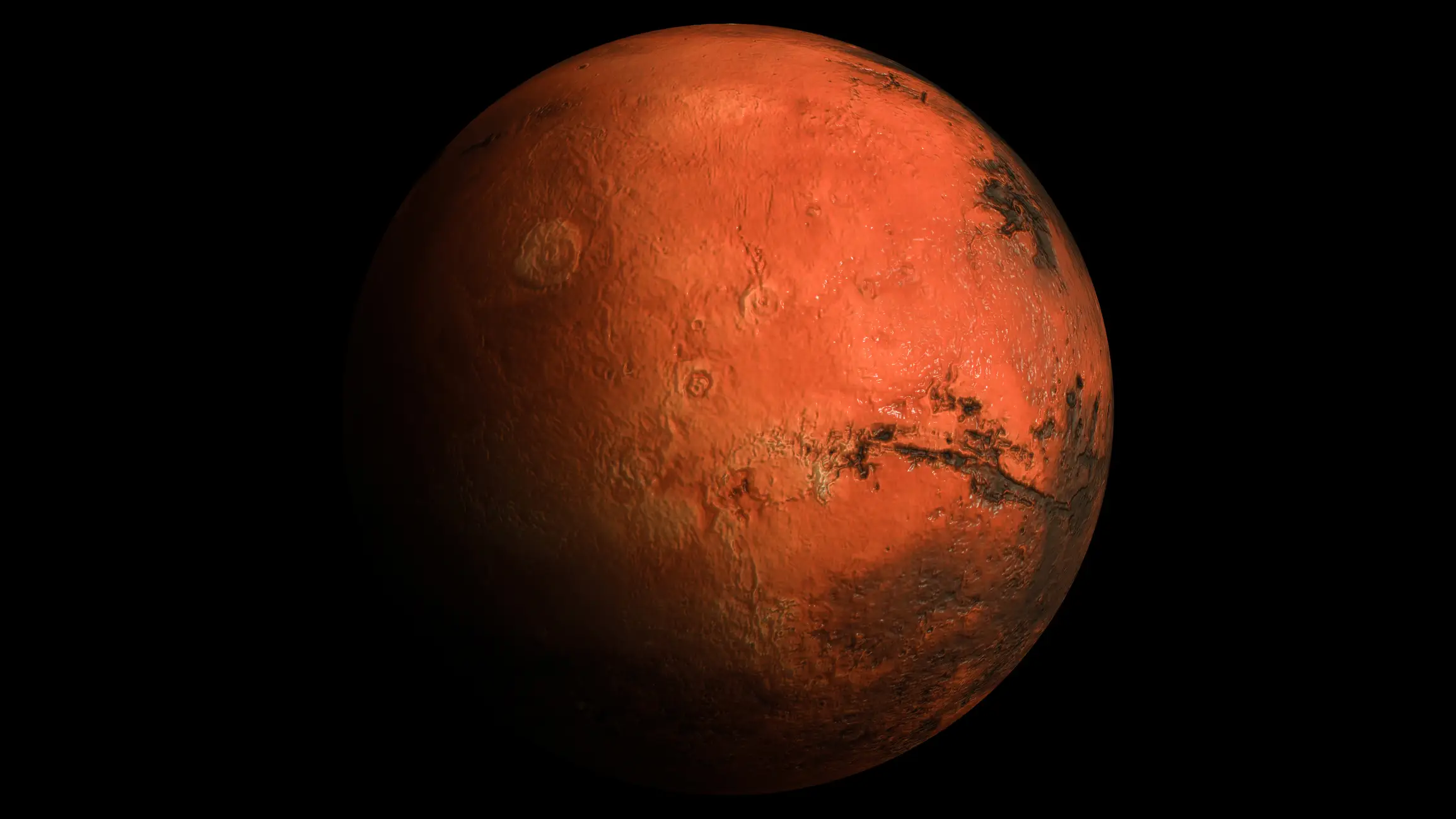 Many scientists have leaned towards Mars' history being 'cold and icy' (DrPixel/Getty)