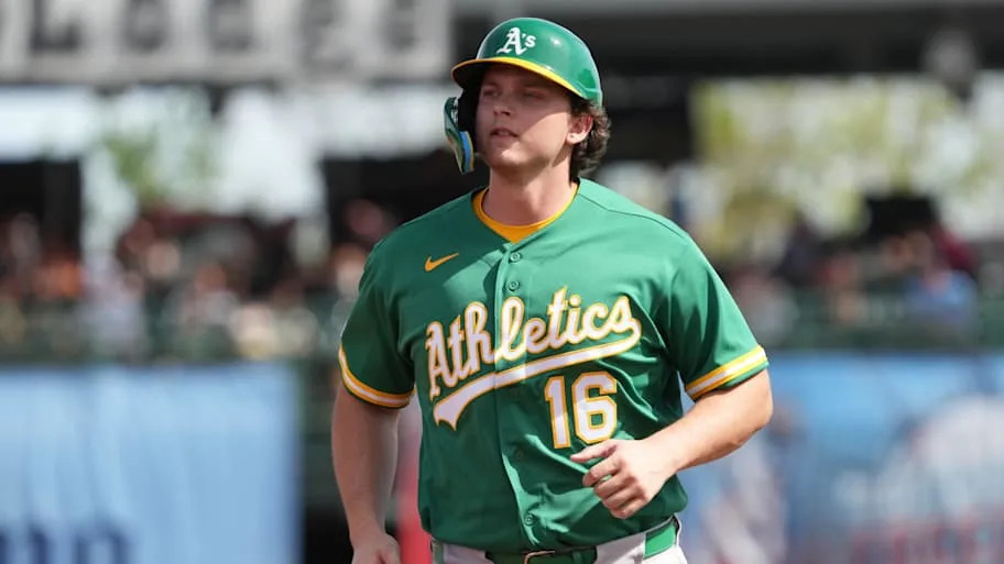 Athletics first baseman Nick Kurtz