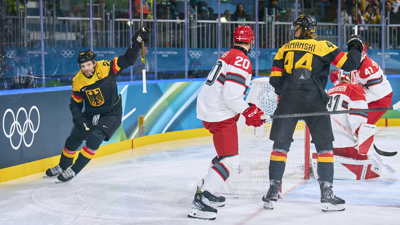 OLYMPICS: Draisaitl's two points help lead Germany past Denmark in Group C action