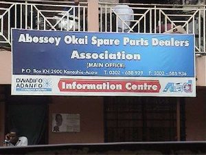Abossey Okai spare parts dealers threaten one-week strike over new VAT regime