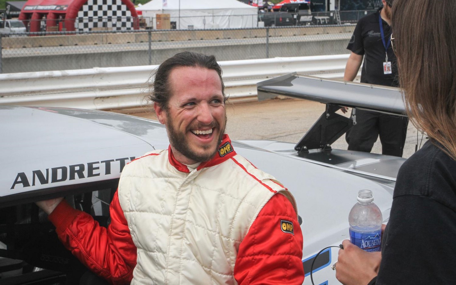 Adam Andretti. Image supplied by Trans-Am Series