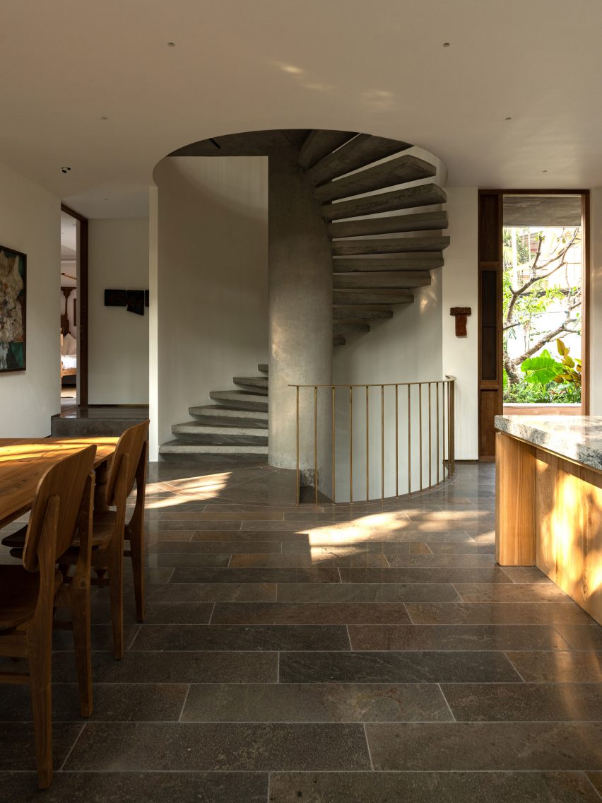 Spiral staircase