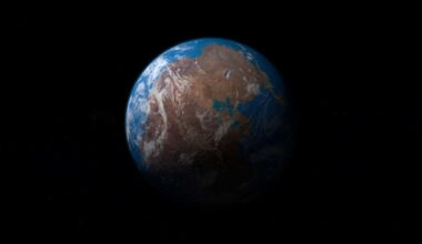 Ancient Supercontinent Pangea In Earth Planet