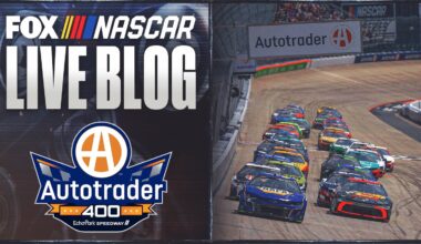 Autotrader 400 Live Updates, Leaderboard: Bubba Wallace Wins Stage 2