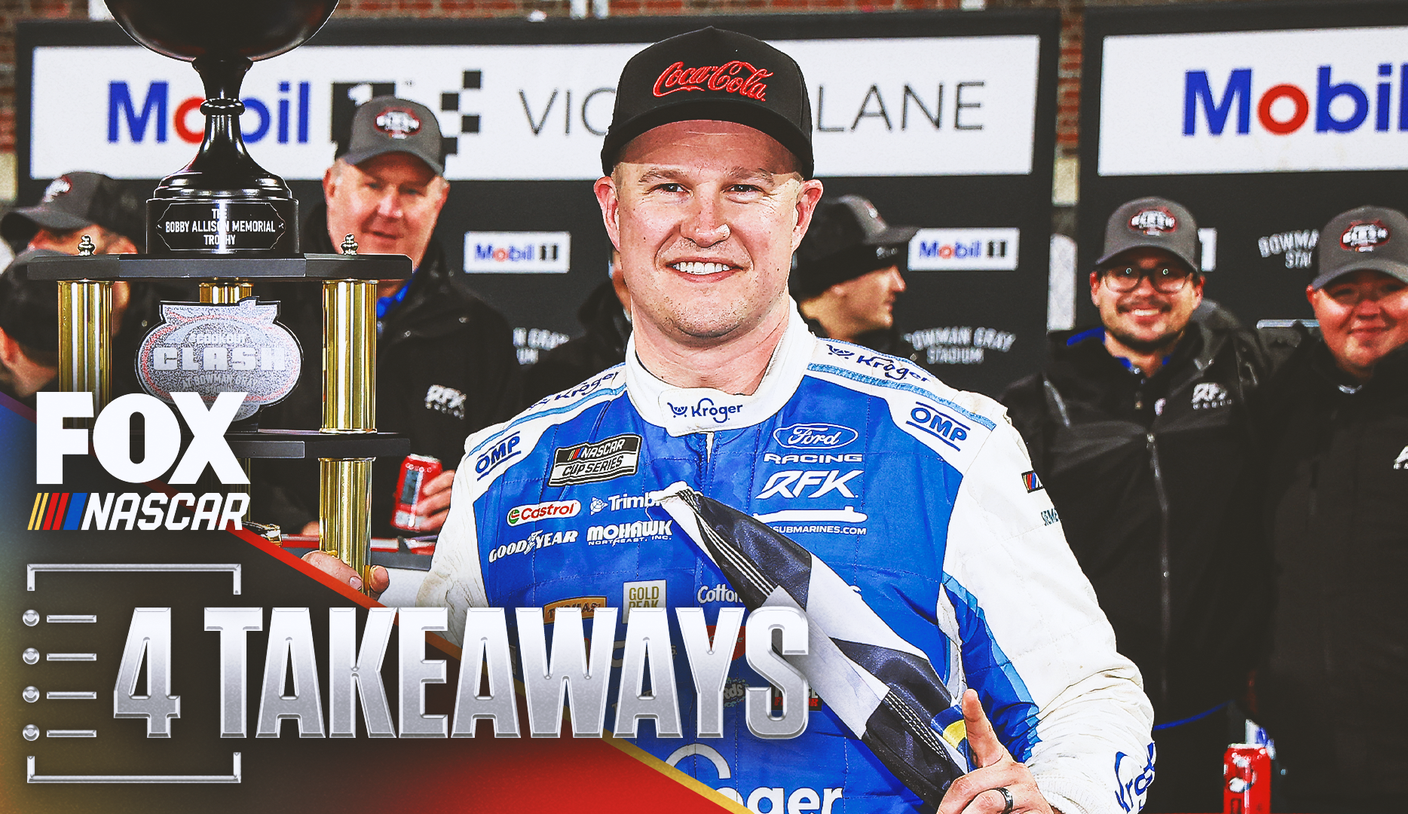 4 Takeaways From NASCAR's Clash: Ryan Preece's Big Breakthrough