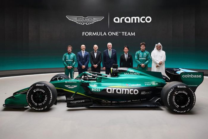Aston Martin livery unveil