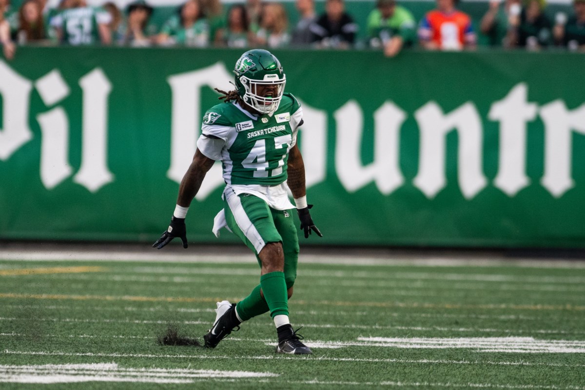 American LB Aubrey Miller Jr. signs one-year contract extension with Saskatchewan Roughriders