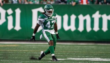 American LB Aubrey Miller Jr. signs one-year contract extension with Saskatchewan Roughriders | 620 CKRM - The Voice of Saskatchewan
