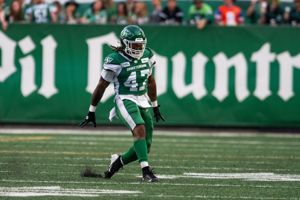 American LB Aubrey Miller Jr. signs one-year contract extension with Saskatchewan Roughriders | 620 CKRM - The Voice of Saskatchewan