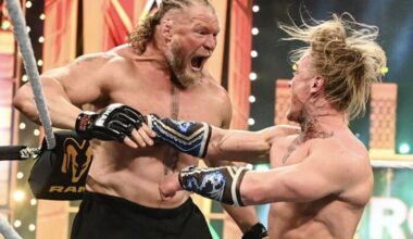 Backstage Reaction to Brock Lesnar's No-Selling Ilja Dragunov in Royal Rumble Spot