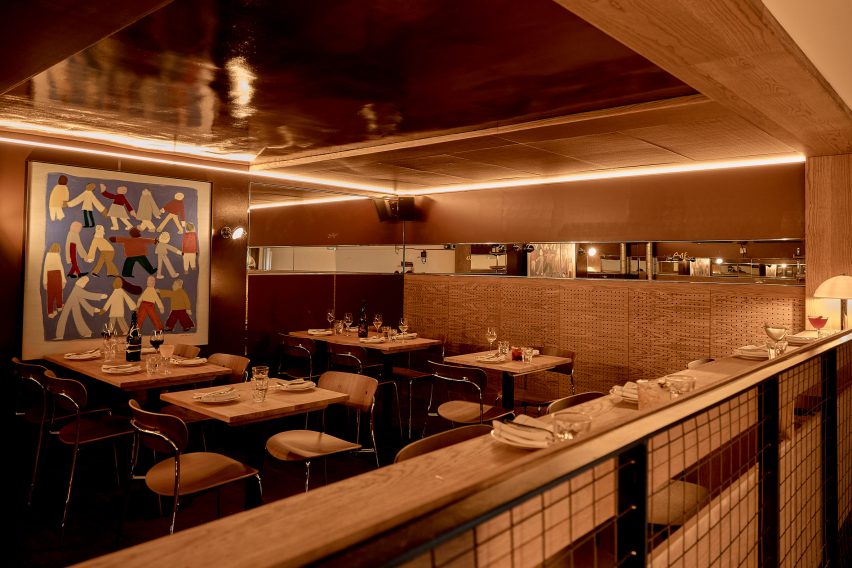 Overview shot from mezzanine space