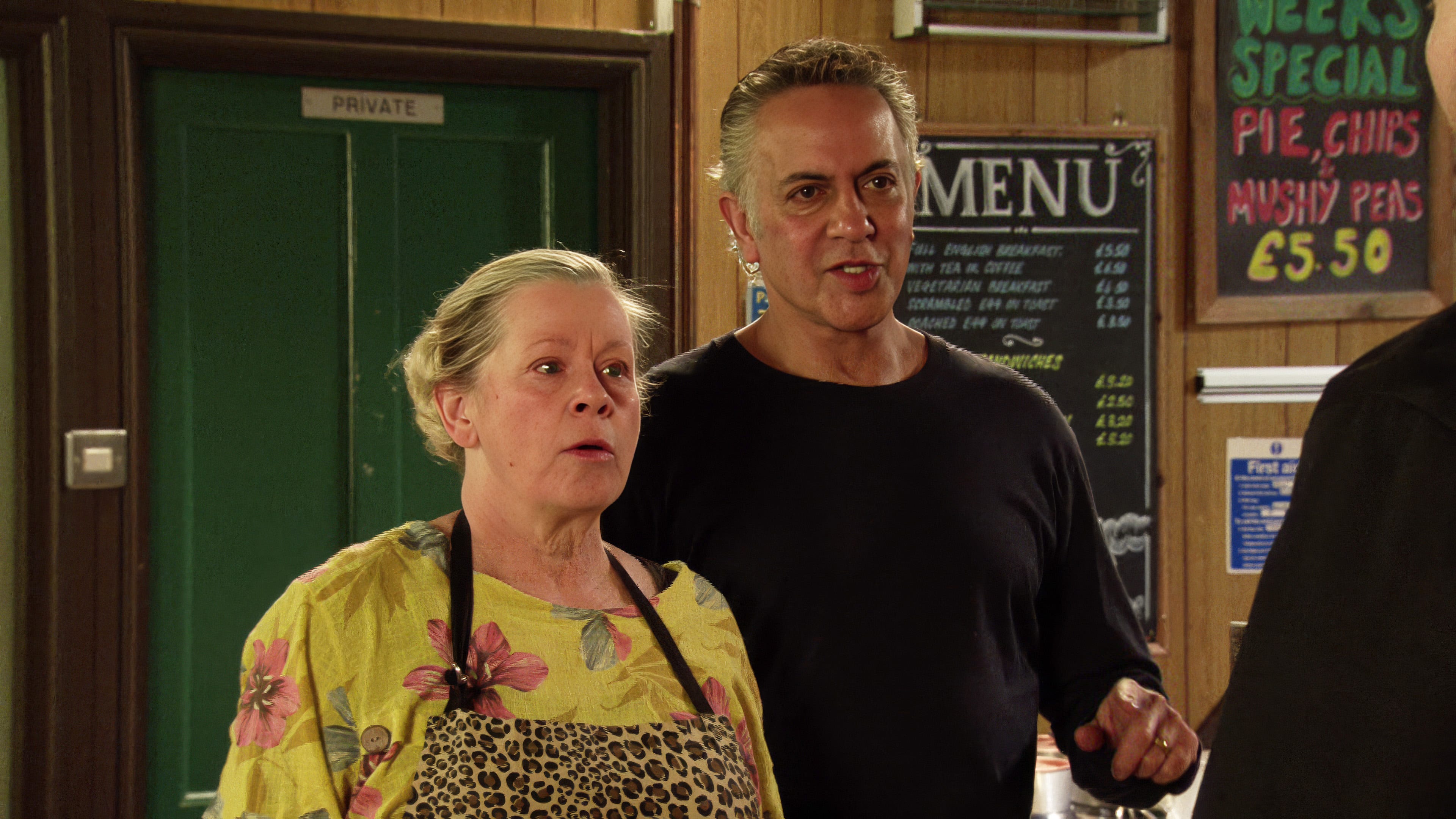 bernie winter, dev alahan, coronation street