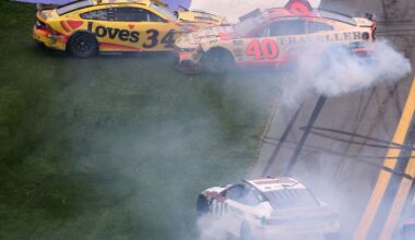Denny Hamlin shares blame with Justin Allgaier for massive Daytona 500 incident