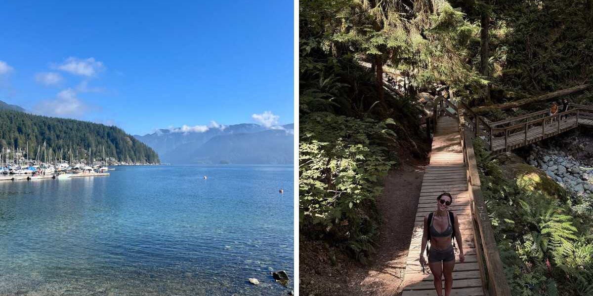 I took a 30-minute drive from Vancouver and spent the day in this quiet coastal paradise