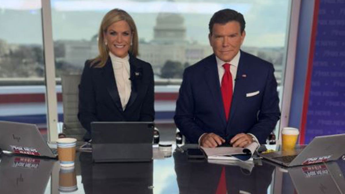 Martha MacCallum and Bret Baier