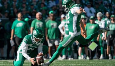 Darian Durant praises Brett Lauther on The SportsCage, calls him one of the best in Saskatchewan Roughriders history
