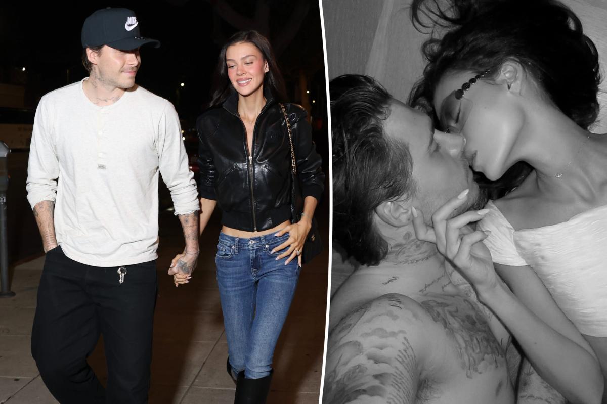 Brooklyn Beckham sends pointed Valentine's message to Nicola Peltz amid family feud