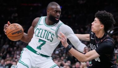 Brown, Vucevic score 28 as Celtics defeat Nets