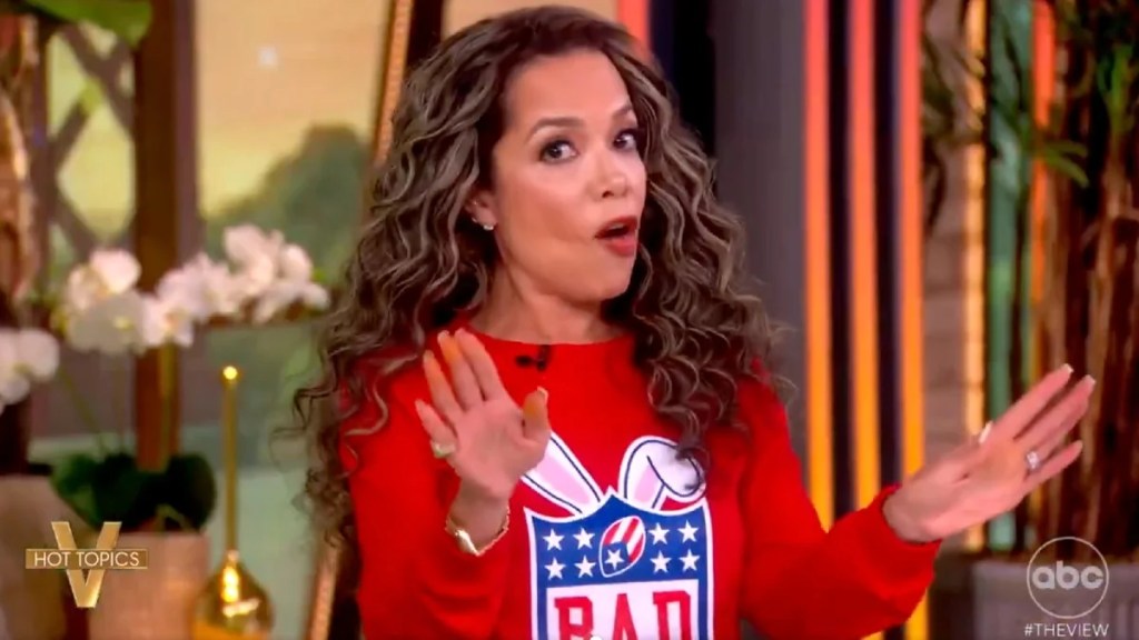 ‘The View’: Sunny Hostin Calls Out Kid Rock’s Lyrics About Underage Girls Ahead of Super Bowl Counter Show | Video