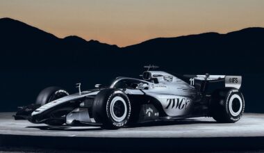 Cadillac reveals two-sided 2026 F1 livery