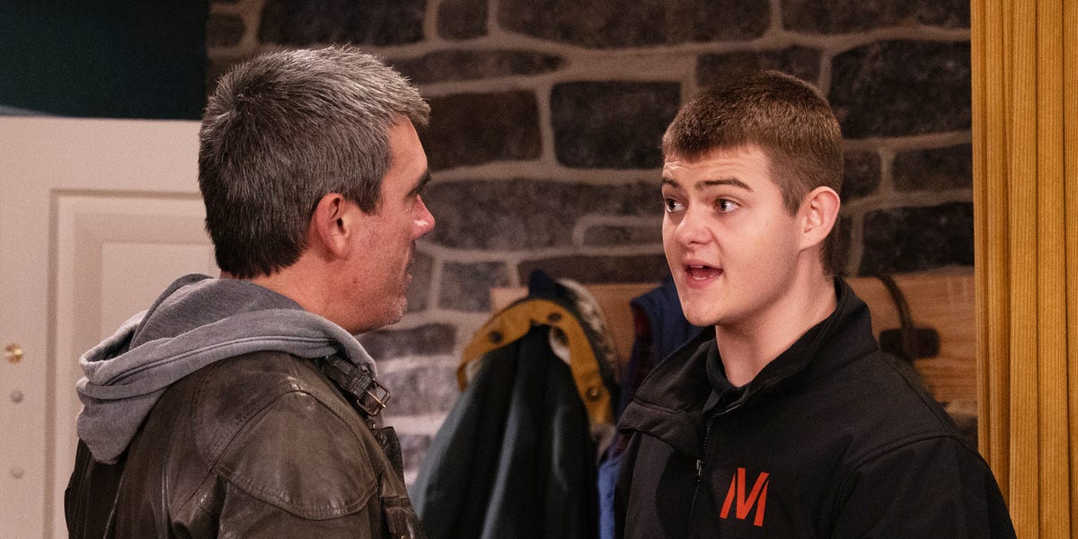 Emmerdale's Dylan pushed to brink as he announces exit plan