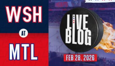 Game Preview: Washington Capitals vs. Montreal Canadiens at Bell Centre