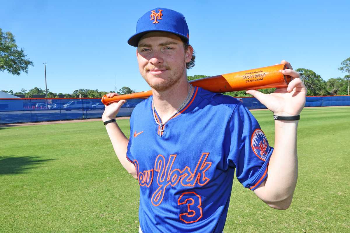 Carson Benge highlights Mets’ non-roster invites to spring training