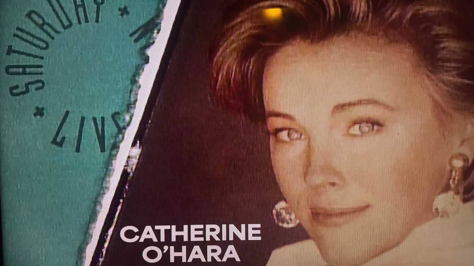 Card honing Catherine O'Hara on Saturday Night Live