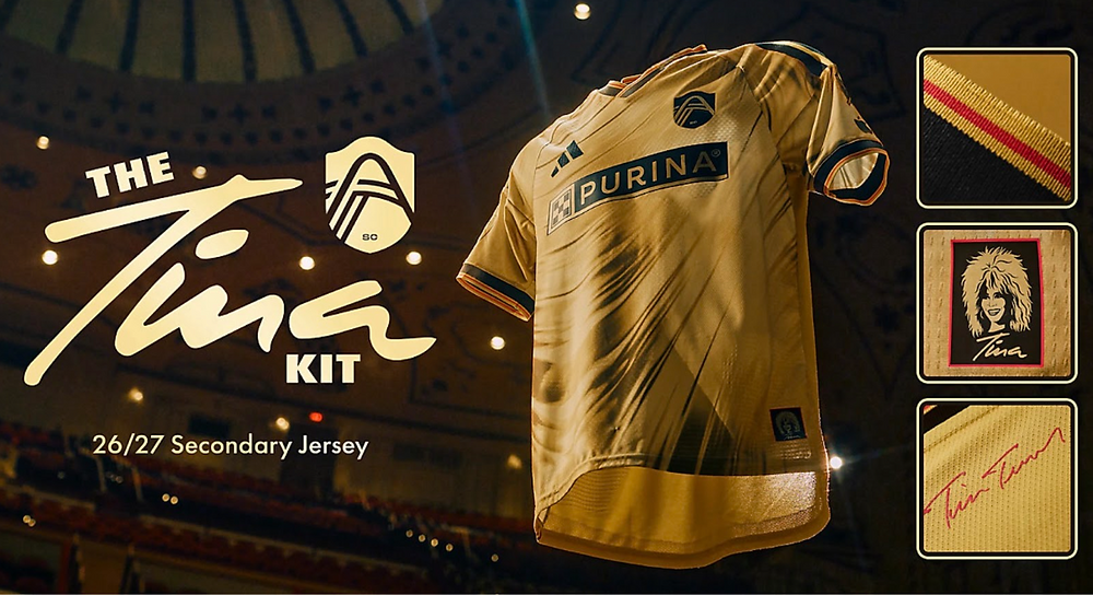 St. Louis CITY Soccer Club Present: The Tina Turner Kit