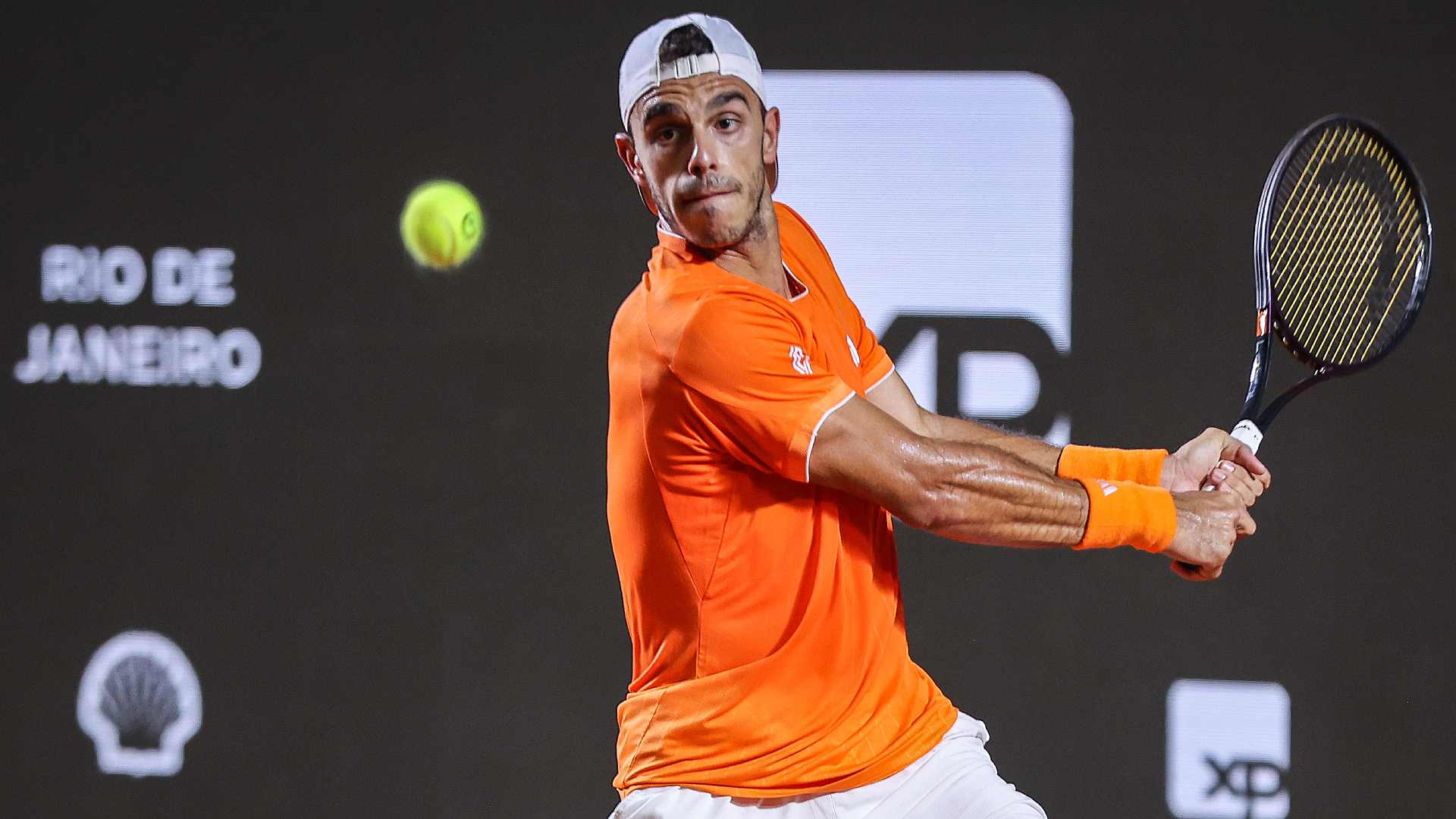 Francisco Cerundolo was forced to retire against Thiago Agustin Tirante on Wednesday in Rio.