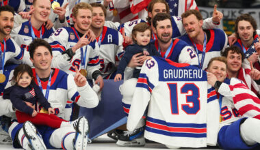 Honoring Gaudreau 'meant everything' to Team USA