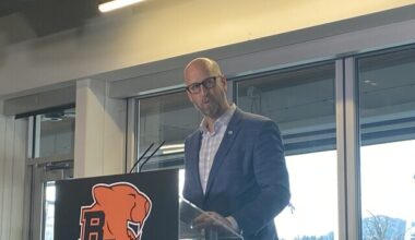 CFL Commissioner Stewart Johnston announces Touchdown Kelowna details