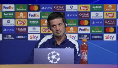 Cristian Chivu during his pre-match press conference on the eve of Inter vs. Bodo/Glimt (February 23, 2026).