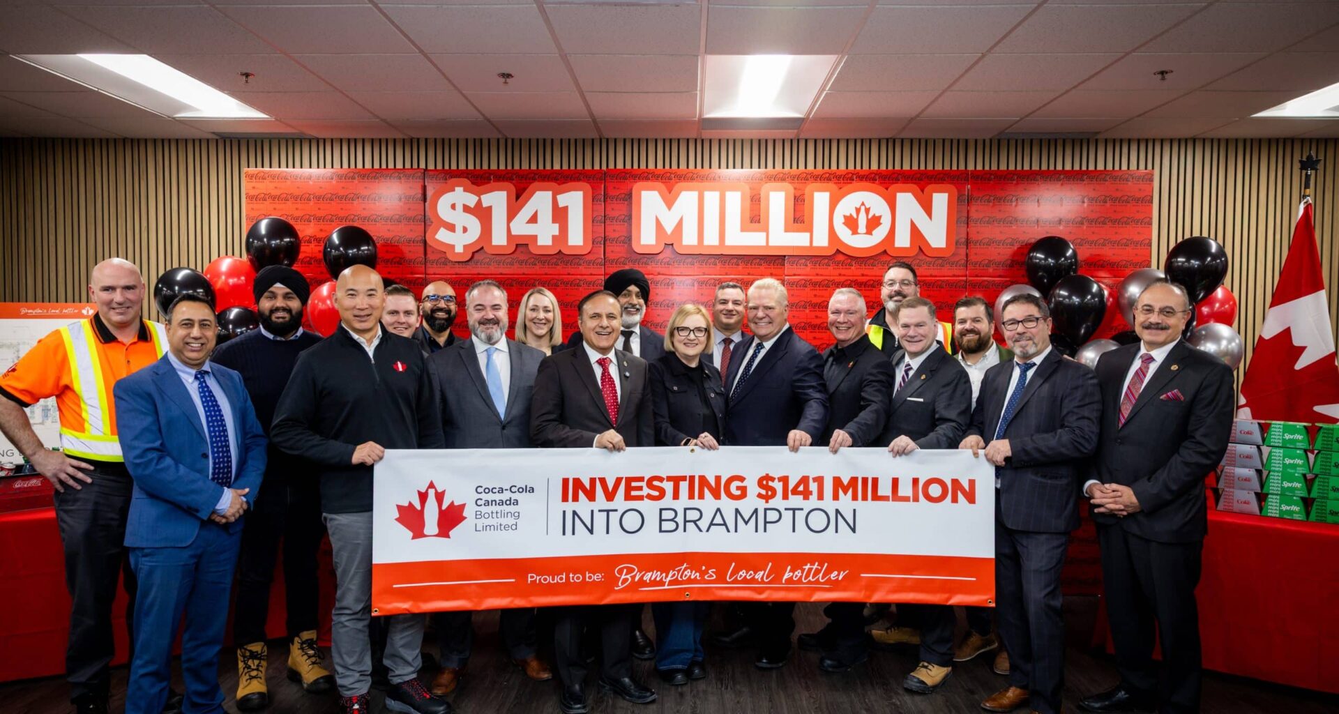 Coca-Cola Canada Bottling to spend $141 million expanding Brampton plant