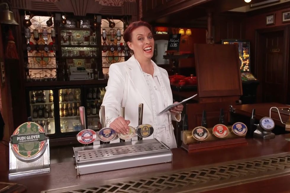 Sharon Marshall reports live on This Morning from the set of Coronation Street sharon marshall reports live on this morning from the set of coronation street