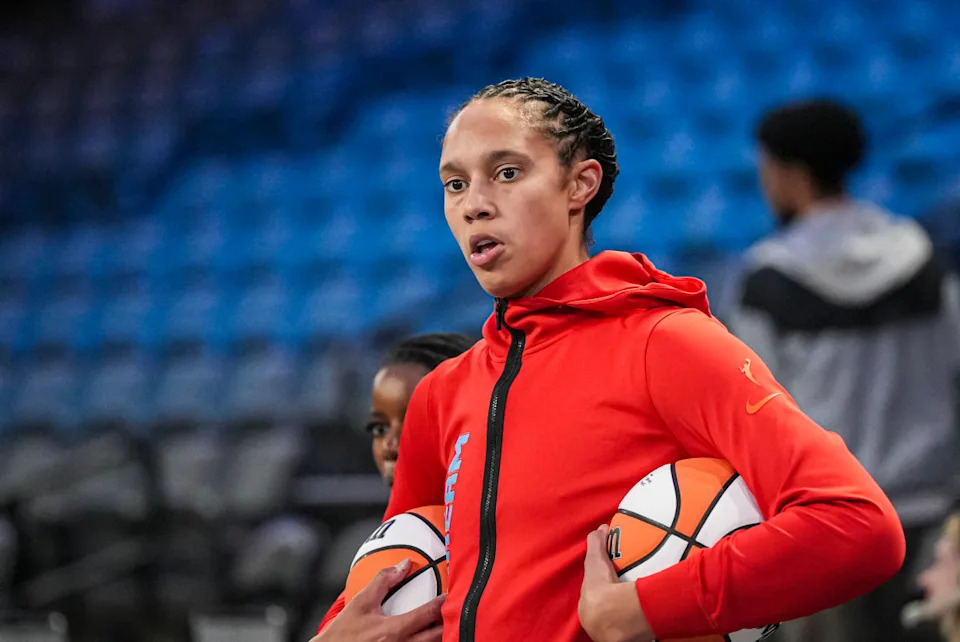 Atlanta Dream center Brittney Griner© Dale Zanine-Imagn Images