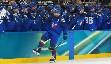 Team Italy makes early Olympic statement in loss to Team Sweden