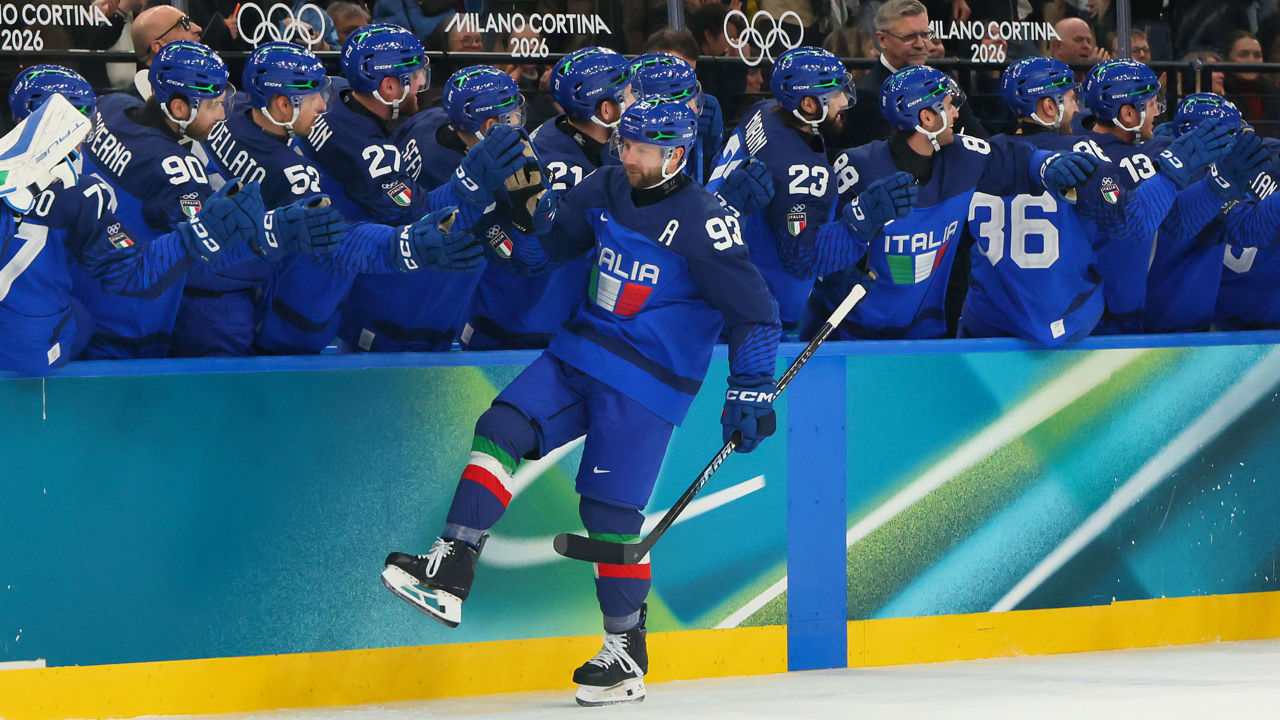 Team Italy makes early Olympic statement in loss to Team Sweden
