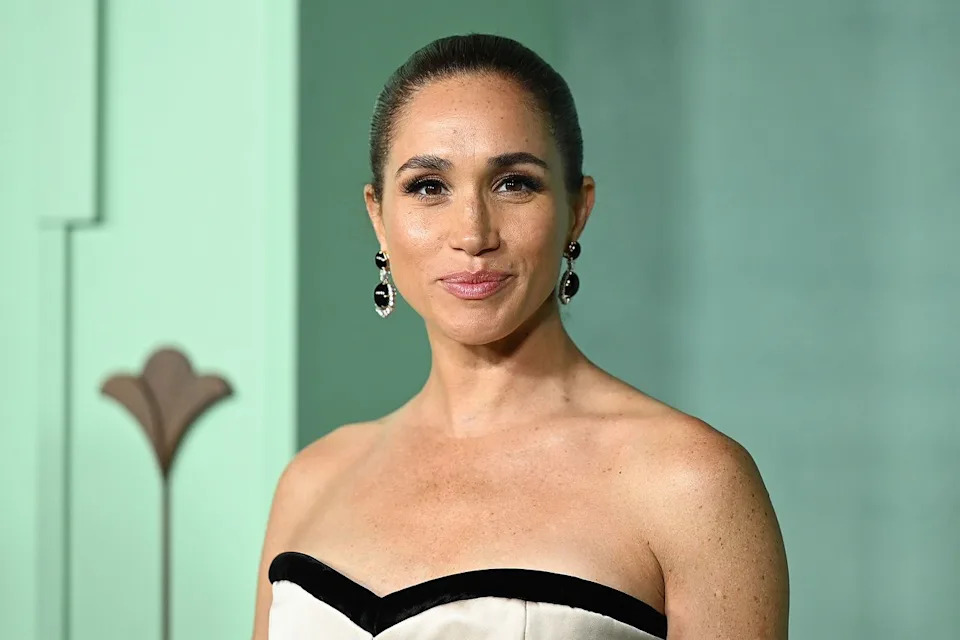 Meghan Markle at the Fifteen Percent Pledge Fundraising Gala on Feb. 7, 2026 Gilbert Flores/Variety via Getty