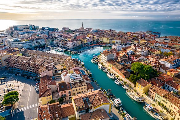 The town of Grado, located in the Friuli-Venezia Giulia region of  Italy, is the end point of an epic ride.