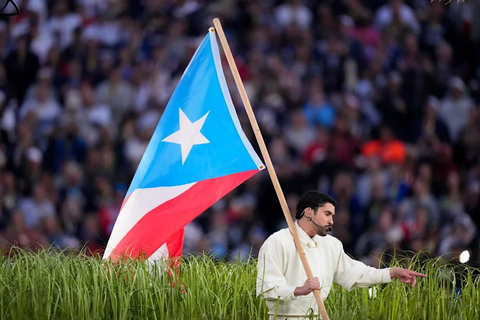 It’s not clear whether Trump watched the Turning Point USA halftime show, but from the president’s Truth Social post, it’s apparent he did not miss the Puerto Rican megastar (AP)