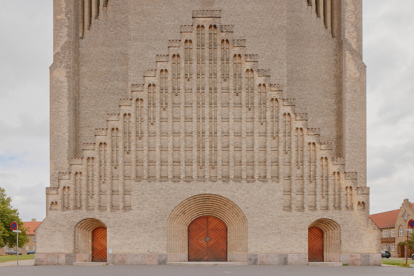 david altrath frames the expressionist geometry of grundtvig's church in copenhagen