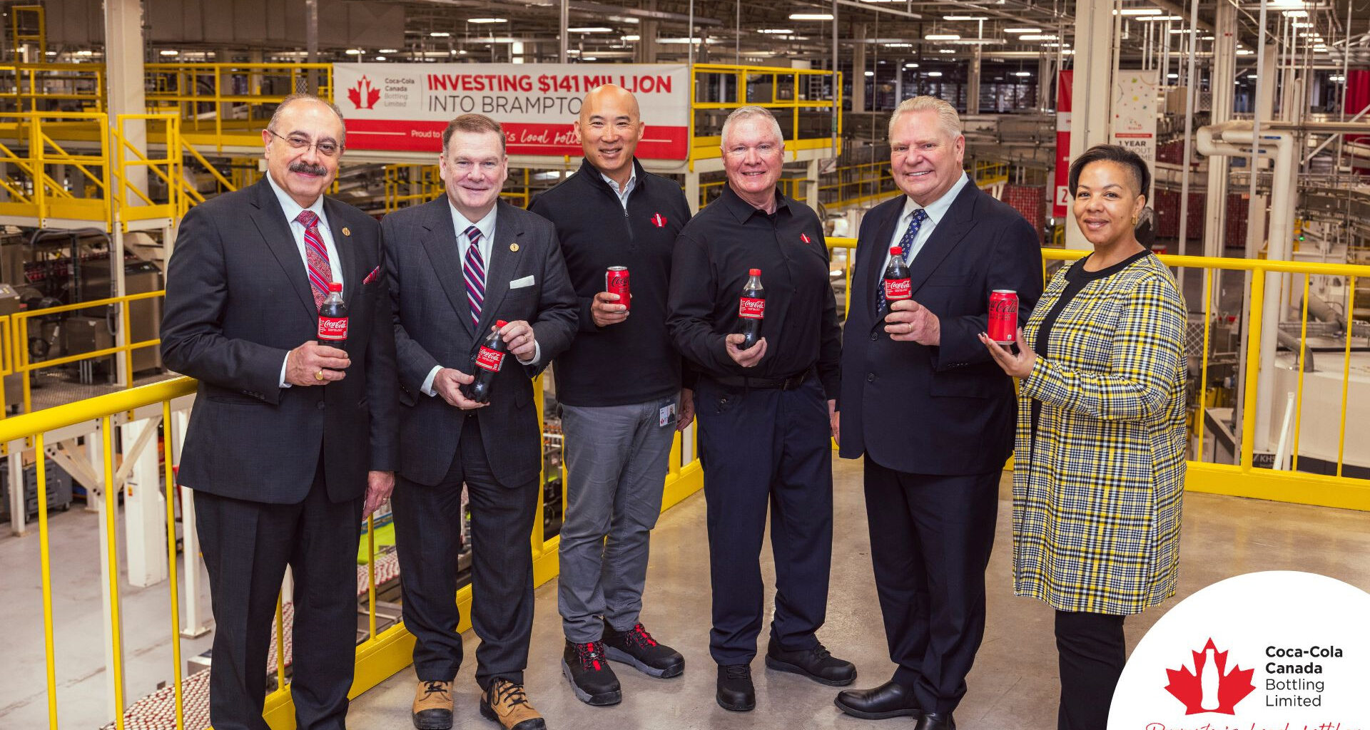 Coca-Cola Canada Bottling invests $102.9m in Brampton expansion to boost can capacity