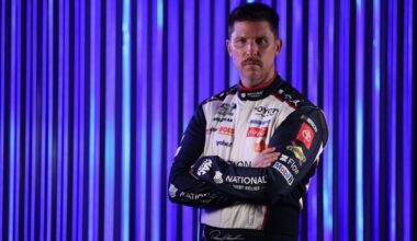 Denny Hamlin reinjured repaired shoulder amidst difficult winter
